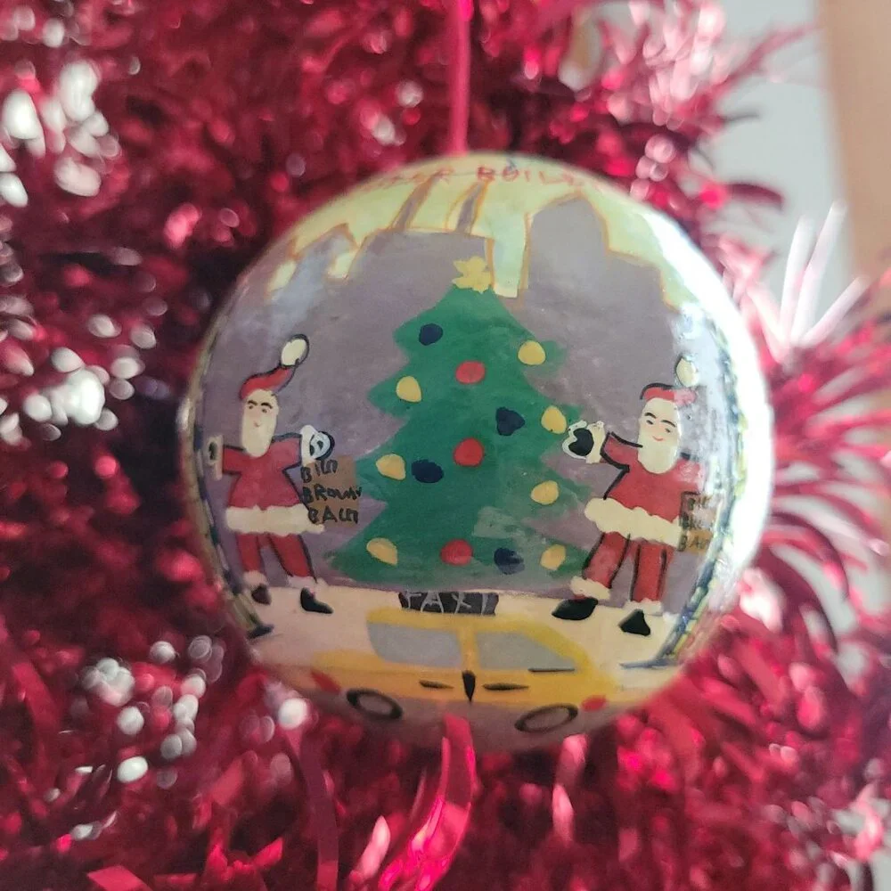 Bloomingdale's NYC Christmas Holiday Ornament Chrysler Building Vintage